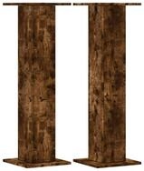 vidaXL Blumenst&auml;nder Pflanzenst&auml;nder 2 Stk. R&auml;uchereiche 30x30x95 cm...