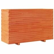 vidaXL Blumentopf Pflanzk&uuml;bel Wachsbraun 110x40x72 cm Massivholz Kiefer (1 St)