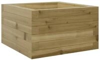 vidaXL Blumentopf Pflanzk&uuml;bel 40x40x23 cm Kiefernholz Impr&auml;gniert (1 St)