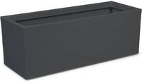 ONDIS24 Blumenkasten Graphit (1 St), 79.5 x 29.5 x 29.5 (H) cm, Pflanzvolumen...