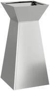vidaXL Blumentopf S&auml;ulen Pflanzer Silber 35 x 35 x 73 cm (1 St)