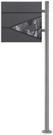 ML-DESIGN Standbriefkasten Wandbriefkasten Briefkasten Postkasten mit...