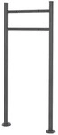ML-DESIGN Briefkastenst&auml;nder Standfu&szlig; aus Edelstahl f&uuml;r Wandbriefkasten