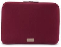 Hama Laptop-H&uuml;lle Laptop-Sleeve Jersey 34-36 cm in Bordeaux &ndash; Schutz f&uuml;r