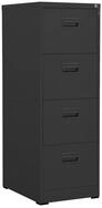 vidaXL Aktenschrank Aktenschrank Anthrazit 46x62x133 cm Stahl (1-St)