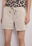 STREET ONE Shorts unifarben, Casual Fit, elastischer Baumwollmix