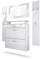 Vladon Garderoben-Set Malea, (Garderobenset bestehend aus 1 H&auml;ngeschuhschrank,...