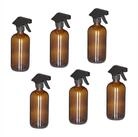 relaxdays Spr&uuml;hflasche Glas 500ml 6er Set
