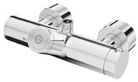 Schell Brausethermostat Vitus Aufputz-Duscharmatur Batteriebetrieb