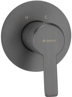 Lomadox Badarmatur ARNIKA-30 moderne Duscharmatur Unterputzmontage in titanium