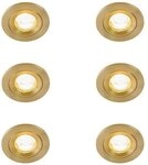 Qazqa LED Einbaustrahler 103475, ohne Leuchtmittel, Warmwei&szlig;