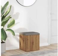 vidaXL Schuhbank 42 x 42 x 45 cm Sitzbank mit Stauraum Artisan-Eiche 42x42x45 cm