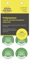 Avery Zweckform Hinweisschild Avery-Zweckform 6976-2026 Pr&uuml;fplakette Gepr&uuml;ft...