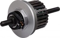 Shimano Laufrad SHIMANO Dynamoeinheit 140 mm DH-C3000-3N-NT Silber - 140 mm,...