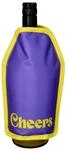 Giftcompany Weink&uuml;hler Froid K&uuml;hlmanschette Cheers my dears! lila/gelb 23,5cm