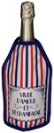Giftcompany Weink&uuml;hler Froid K&uuml;hlmanschette Vivre d'Amor rot/blau 23,5cm