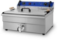 vertes Fritteuse, 50-250&deg;C, 6000W, 230V, Kaltzonenprinzip