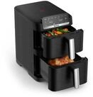 Tefal Hei&szlig;luftfritteuse EY7528 Easy Fry Crispy Stack, platzsparendes Design,