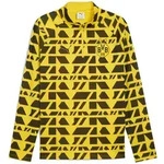PUMA T-Shirt Borussia Dortmund Aufw&auml;rmoberteil mit viertellangem