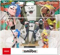 Nintendo Switch Spielfigur amiibo-Dreierpack: Mako, Muri und Mantaro (Splatoon