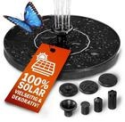 Gardebruk Wasserpumpe, 7 Effekte 180L/h Solarpanel 160mm 1,4 Watt Garten...