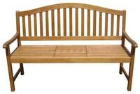 Sedex Gartenbank Gartenbank UTAH, Bank mit Tischablage, 3-Sitzer, Massivholz