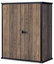 Keter Ger&auml;teschrank Keter Kunststoff Gartenschrank Signature Walnuss