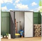 Outsunny Ger&auml;tehaus mit Pultdach, Abschlie&szlig;barer T&uuml;r, BxT: 161.5x94.5 cm,