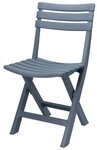 Spetebo Klappstuhl Kunststoff Klappstuhl 80 x 45 cm - blau (Einteilig, 1 St),...
