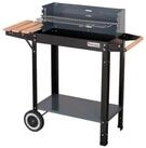 Master Grill & Party Holzkohlegrill MG909, 53 x 27 x 83 cm schwarz