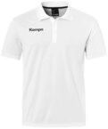 Kempa Poloshirt Poly (100% Polyester) weiss Herren