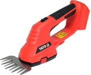 Yato Akku-Heckenschere Akku Gras- und Heckenschere 18V (ohne Akku), (Akku Gras-...