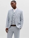 Jack & Jones Sakko JPRMARTIN SUMMER BLZ LINEN BLEND NO06 SN Baumwollmischung,...
