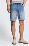 TOM TAILOR Shorts Jeanshosen TTMARVIN STRAIGHT Jeans Shorts mit Stretch