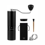 vevok chef Kaffeem&uuml;hle Aluminium Premium Kaffeem&uuml;hle Hand-Kaffeem&uuml;hle, 6 Stufen
