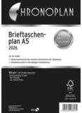 CHRONOPLAN Terminplaner Brieftaschenplaner A5 102g/qm Kalendarium 2026