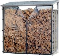 Quick Star Kaminholzregal Wetterschutz Einzeln Front / R&uuml;ckwand f&uuml;r...
