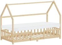 ML-DESIGN Spielbett Hausbett Kinderbett inkl. Lattenrost kreativ Bodenbett f&uuml;r