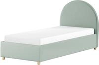 Vipack Boxbett Moon, mit Lattenrost und Stauraum, modernes Design (gerundetes