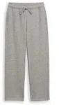 TOM TAILOR Sweathose Hosen & Chino Wide Leg Hose in Glitzer-Optik grau 152