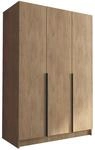 MIRJAN24 Kleiderschrank Calia I (mit drei Dreht&uuml;ren) Kleiderstange,...