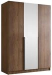 MIRJAN24 Kleiderschrank Calia II (mit drei Dreht&uuml;ren) Kleiderstange,...