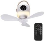 Bestlivings Deckenventilator mobil mit Licht und Fernbedienung, Timer, 4