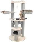 Canadian Cat Company Kratzbaum Harper, beige-anthrazit, 168cm, Stabiler...