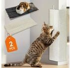 Spetebo Kratzbrett Katzen Kratzbrett mit 2 verschiedenen Seiten - 50 x 22, (Packung,