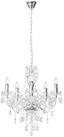 Lindby Kronleuchter Merida, Transparent IP20, 5 x 40 W