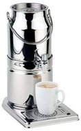 APS Milchkanne APS Getr&auml;nkedispenser Milchkanne mit Deckel 3L ohne Zapfhahn...