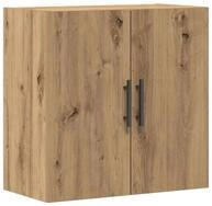 vidaXL F&auml;cherschrank Wandschrank Eiche handwerklich 60 x 31 x 60 cm...