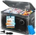 KESSER K&uuml;hlbox Kompressor 2in1 Doppelzone K&uuml;hl & Gefrierfach elektrische