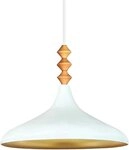 Bamyum Pendelleuchte Champion &Oslash;35 cm Metall E27 Moderne Lampe, Ohne...